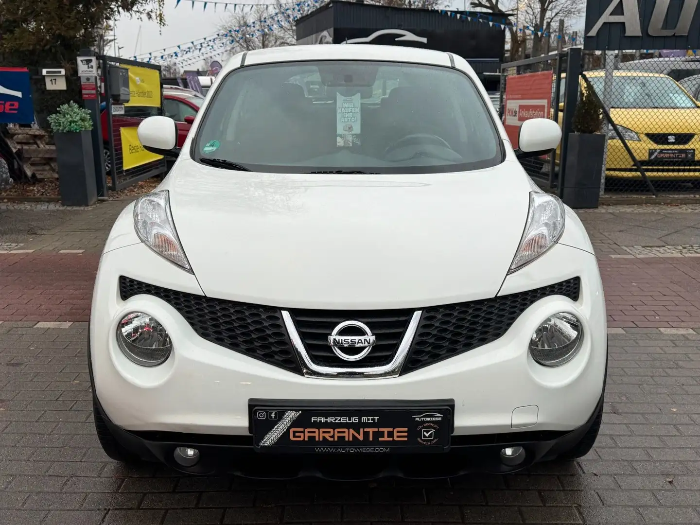 Nissan Juke 1.6 Automatik*Kamera*PDC*Temp*EU5* Weiß - 2