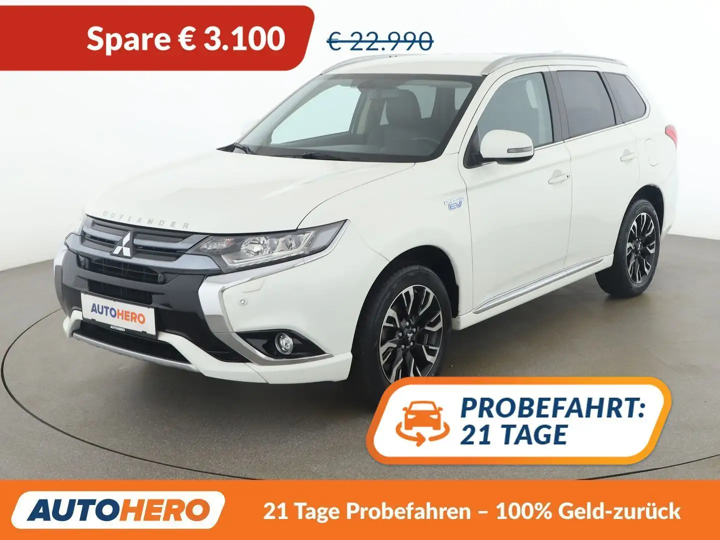 Mitsubishi Outlander 2.0 PHEV Business Connect 4WD Weiß - 1