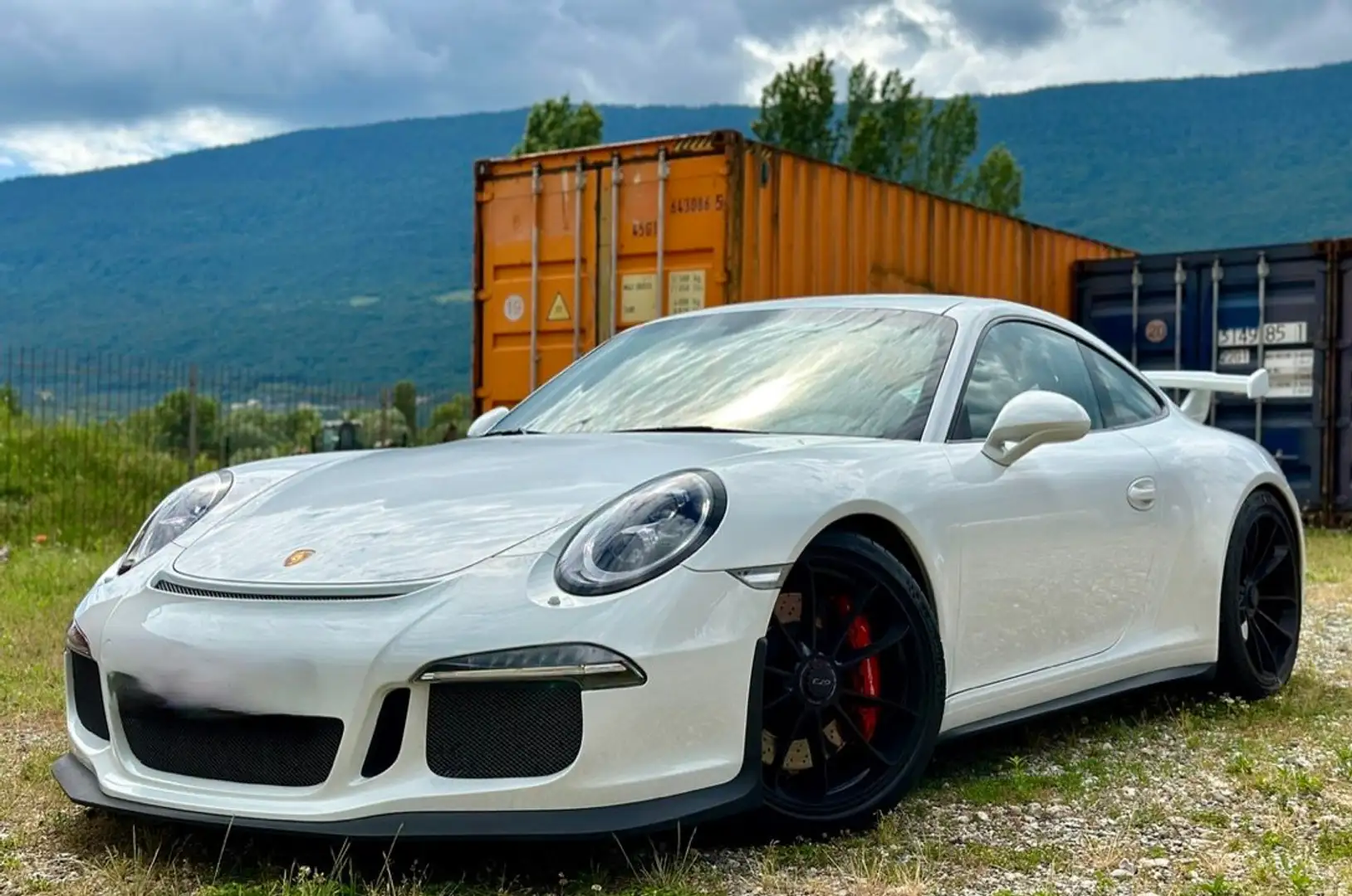 Porsche 911 991 GT3 Club Sport, PDK, FULL CUIR, FULL LED Blanc - 1
