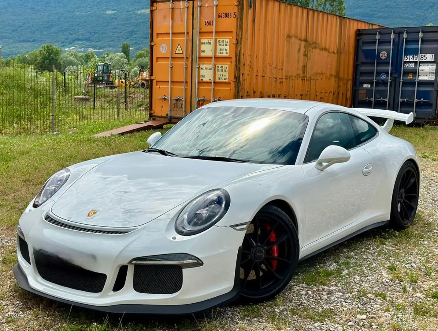 Porsche 911 991 GT3 Club Sport, PDK, FULL CUIR, FULL LED Blanc - 2