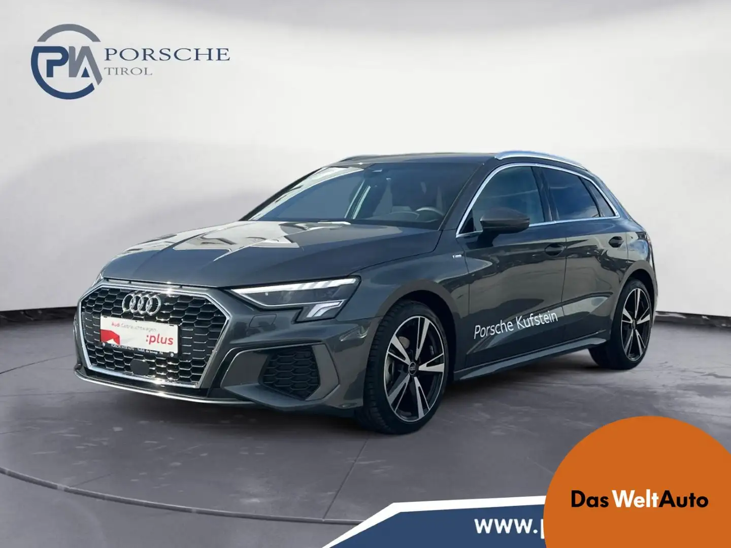 Audi A3 30 TDI S line exterieur Gris - 1