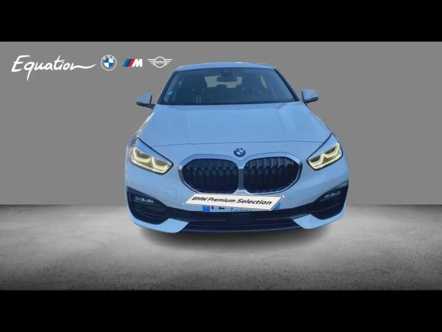 BMW 116 116iA 109ch Edition Sport DKG7 Blanc - 2