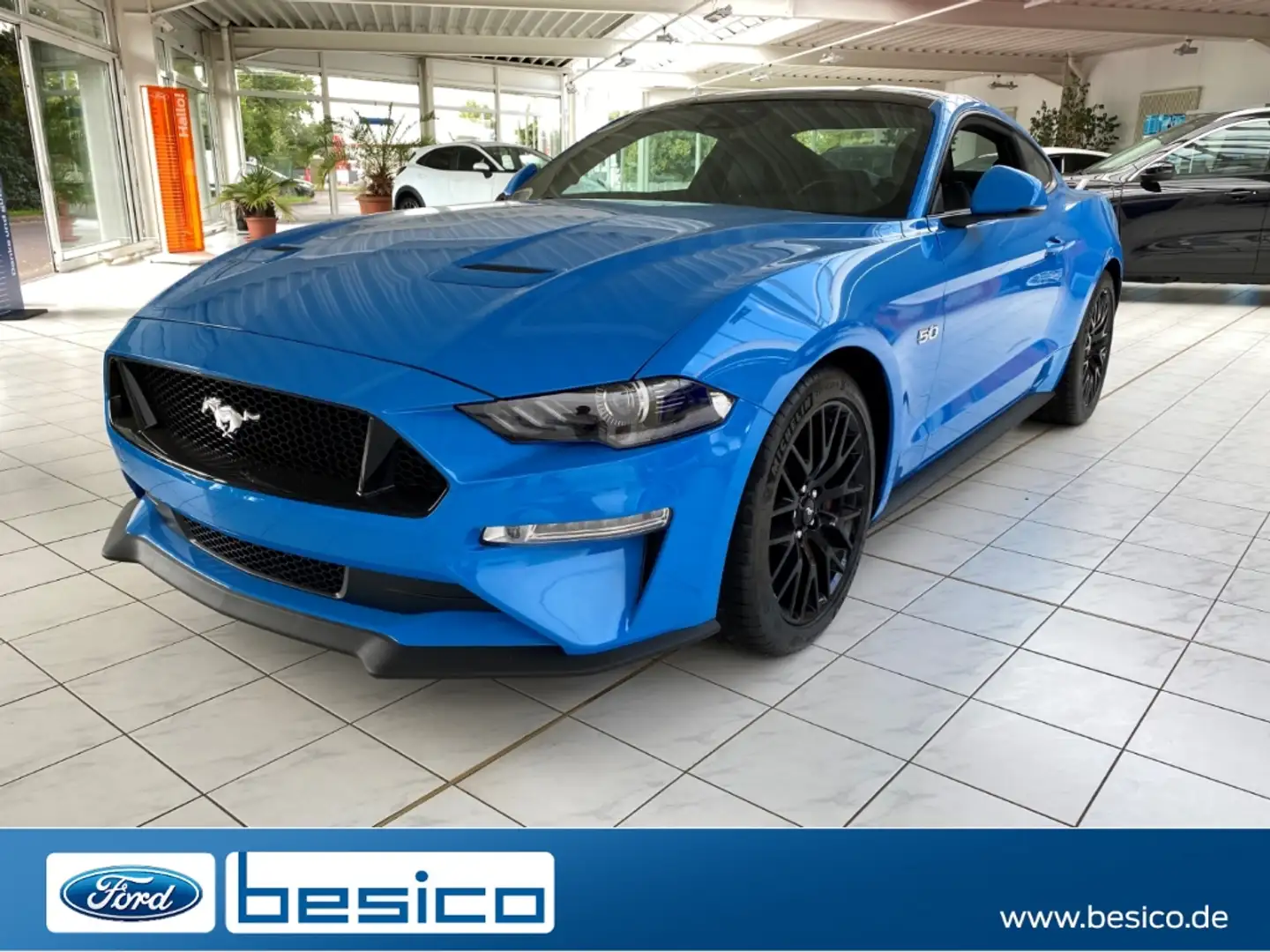 Ford Mustang GT 5,0+MagneRide+ACC+PDC+DAB+LED+NAV+B&O Blau - 1