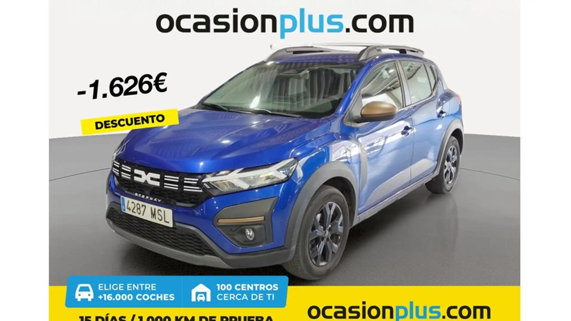 Dacia Sandero Stepway TCe Extreme Go 81kW Blau - 1