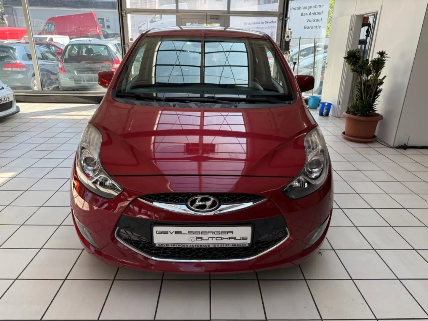 Hyundai iX20 Style 1.4 Navi Klimaautom SHZ Keyless Alarm Rückfa Roşu - 2