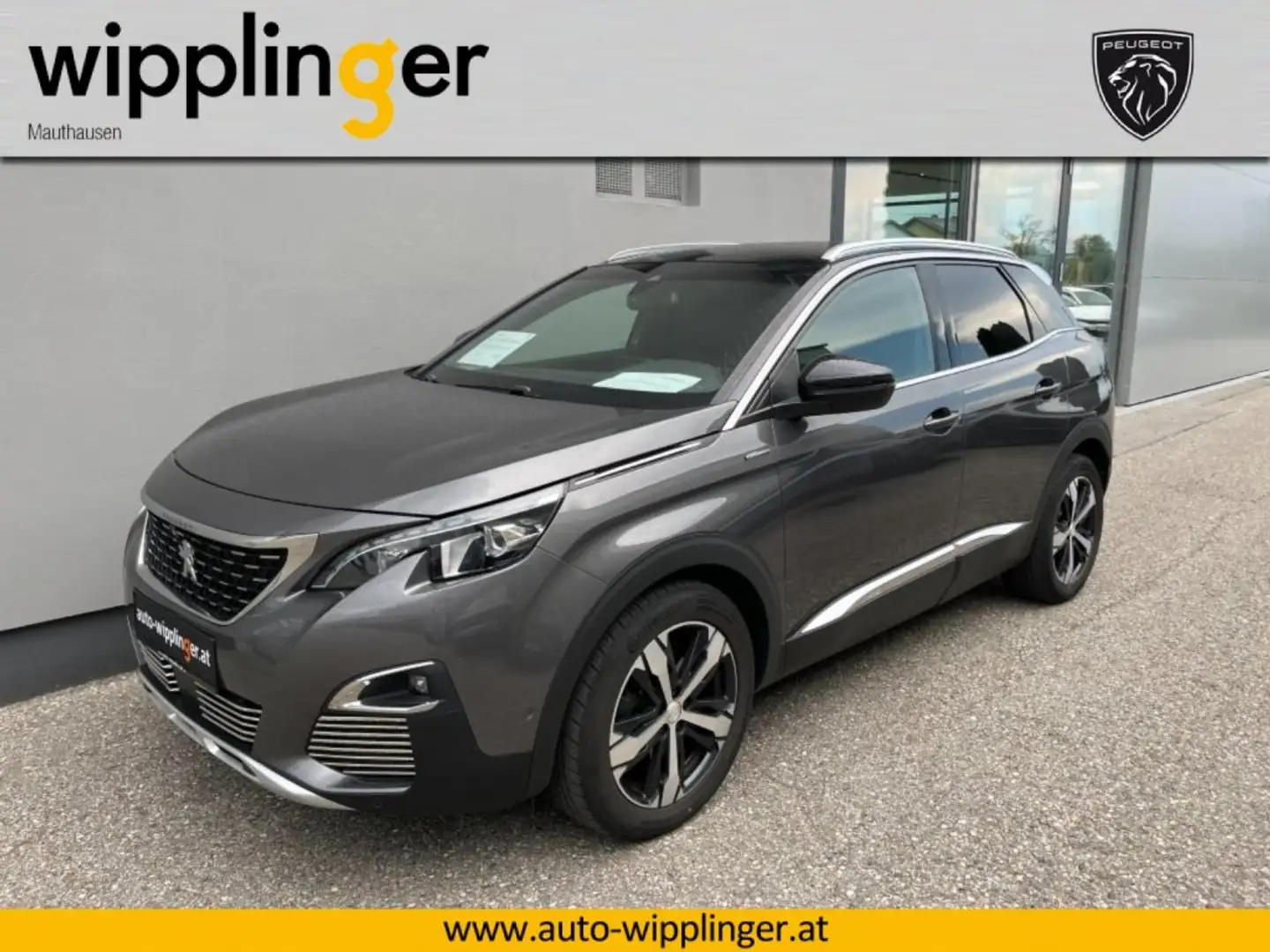 Peugeot 3008 GT Line BHDI 130PS EAT8 LP € 42.078,- Grau - 1
