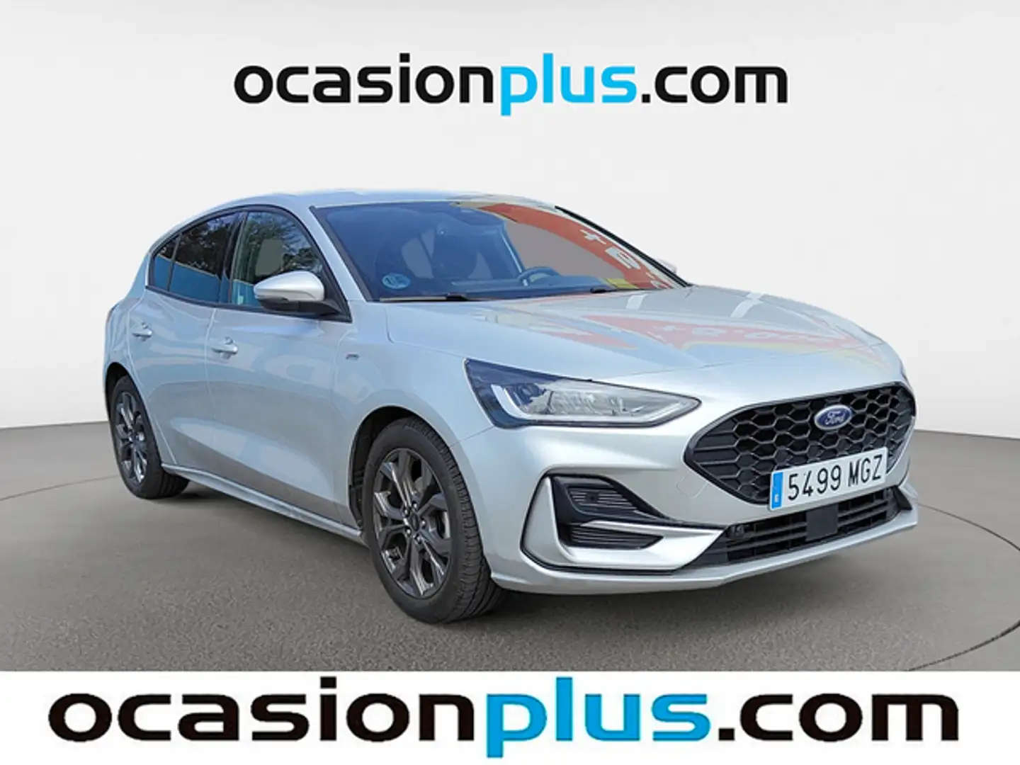 Ford Focus 1.0 Ecoboost MHEV ST-Line 155 Zilver - 2