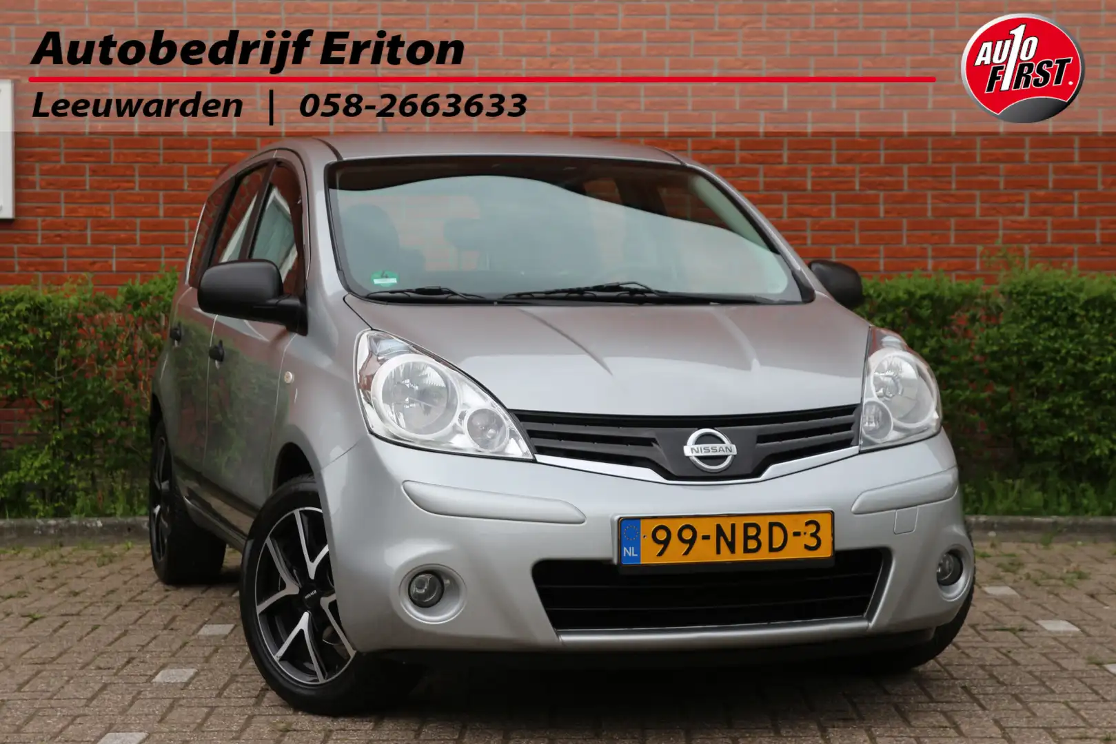 Nissan Note 1.4 88pk Visia UNIEK! | NL-auto | 5 deuren | Uniek Сірий - 1