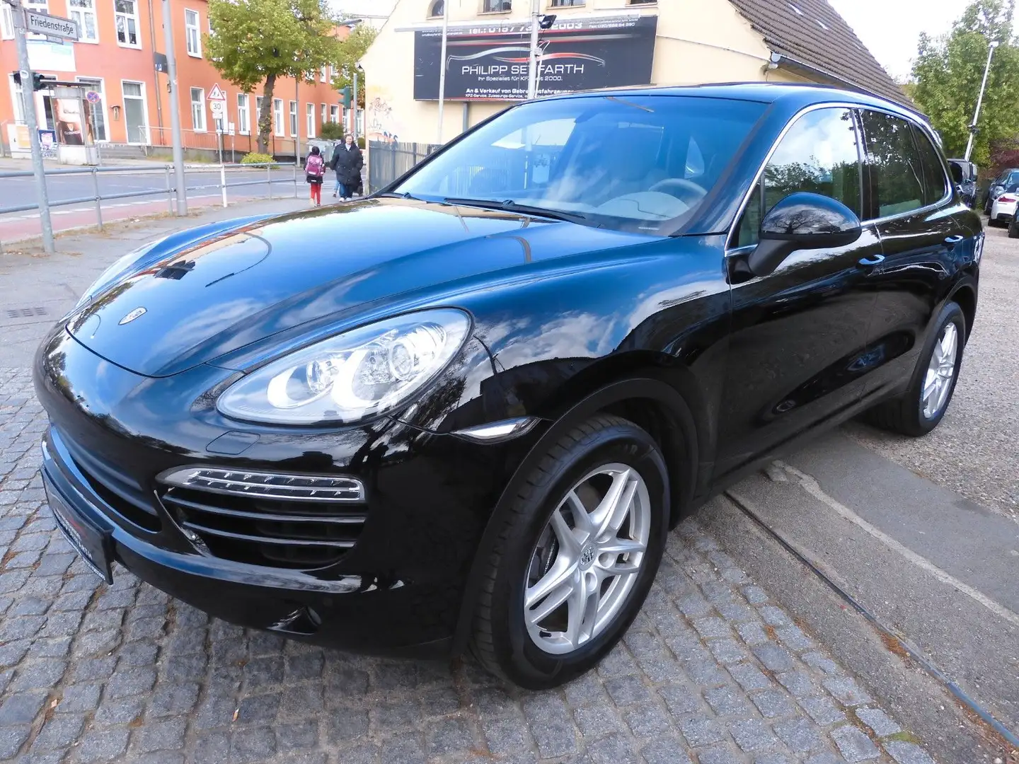 Porsche Cayenne CAYENNE*2 HAND*LEDER*PANORAMA*NAVI*STANDHZG* Schwarz - 1