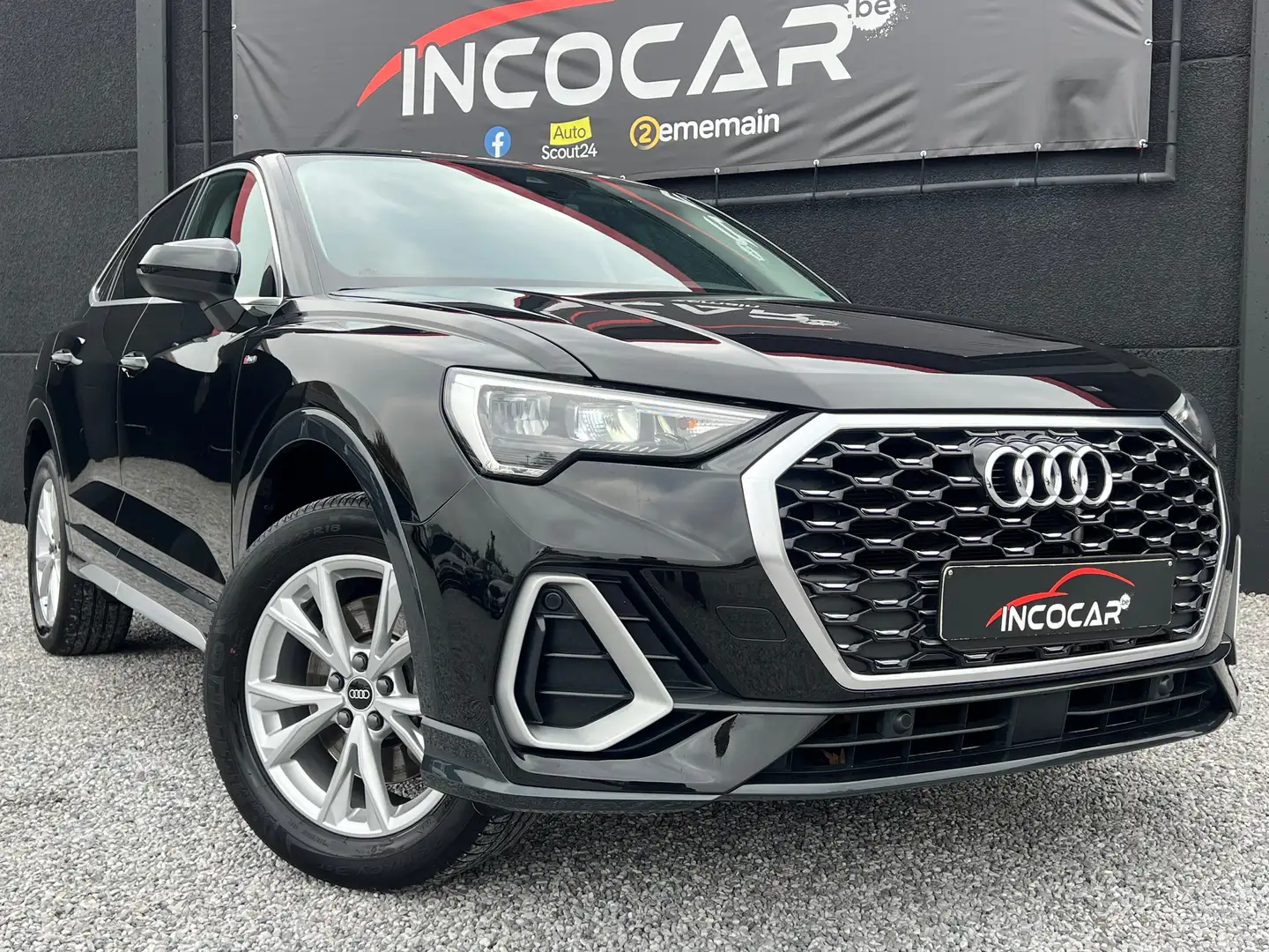 Audi Q3 Sportback e-tron * S Line * MARCHAND ou EXPORT * Noir - 1