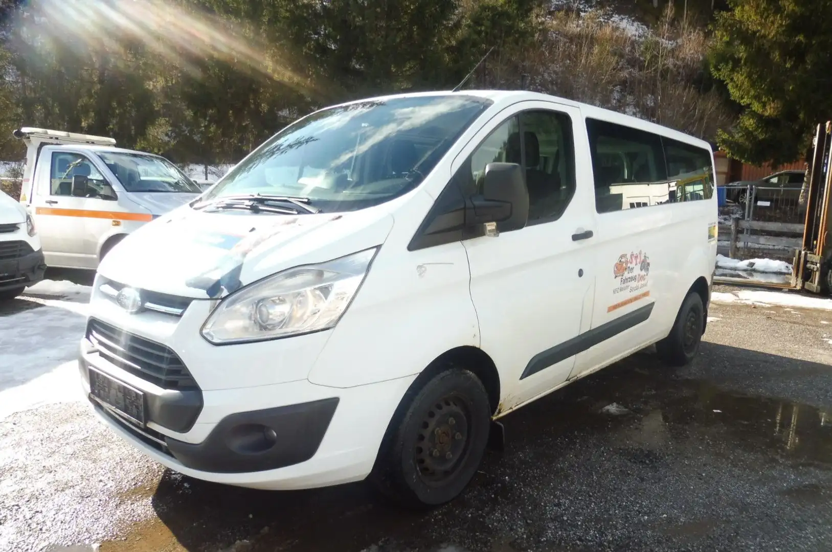 Ford Transit Custom Trend-9 Sitze Weiß - 1