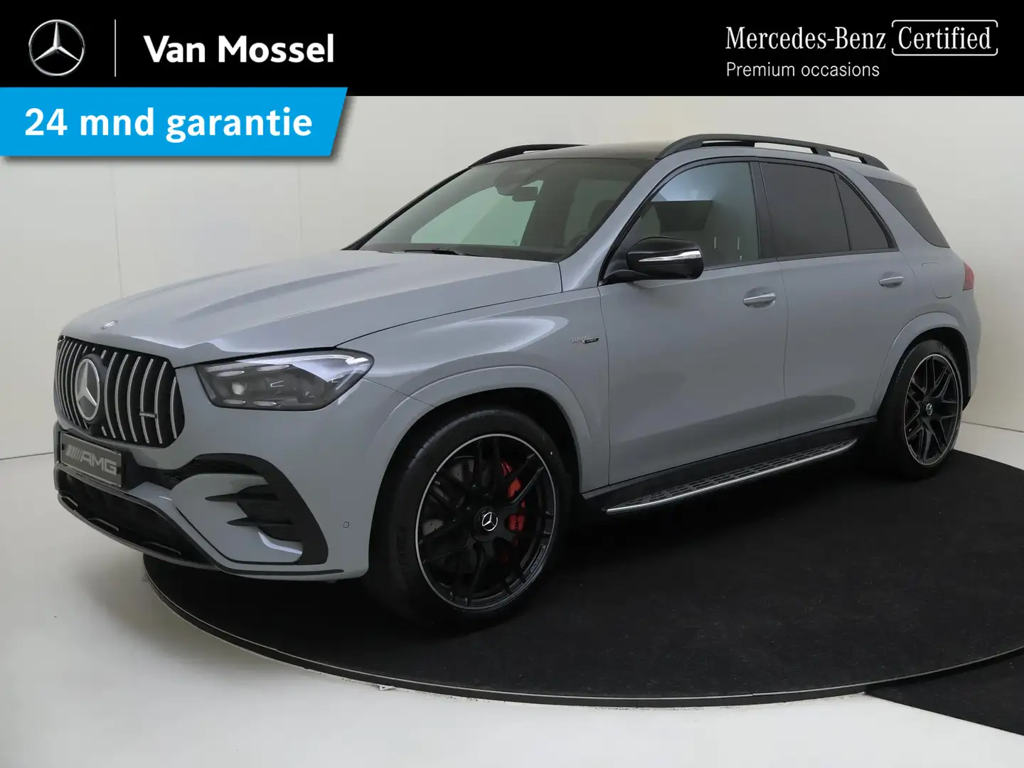 Mercedes-Benz GLE 53 AMG Hybrid 4MATIC+ /Panoramadak /Burmester /Rijassiste Gris - 1