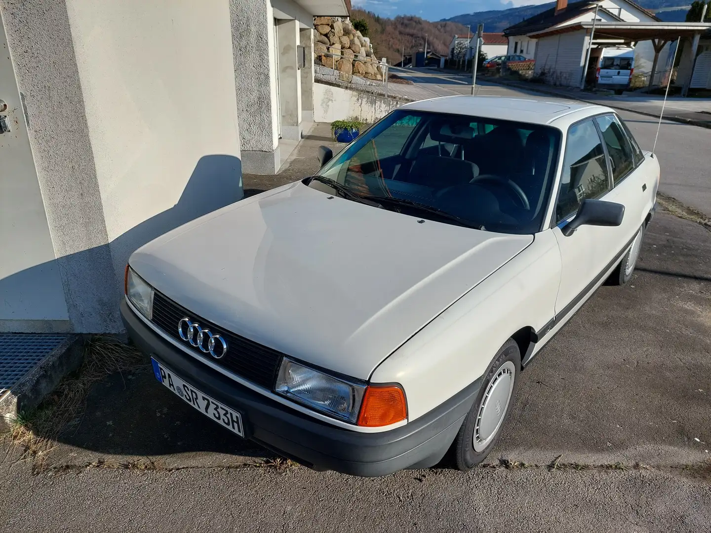 Audi 80 80 Blanc - 1