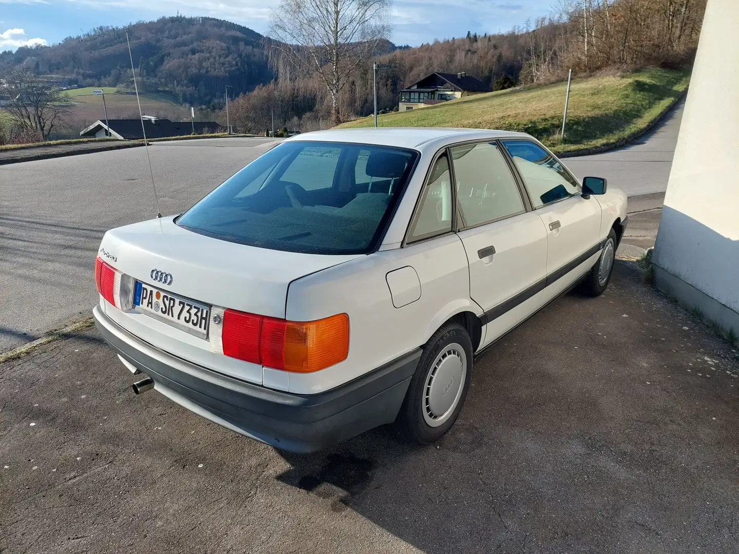 Audi 80 80 Blanc - 2