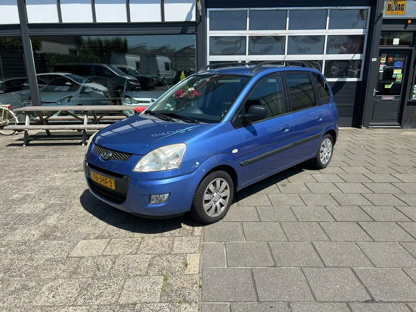 Hyundai Matrix 1.6 AUT Dynamic Airco inruiler Blau - 2