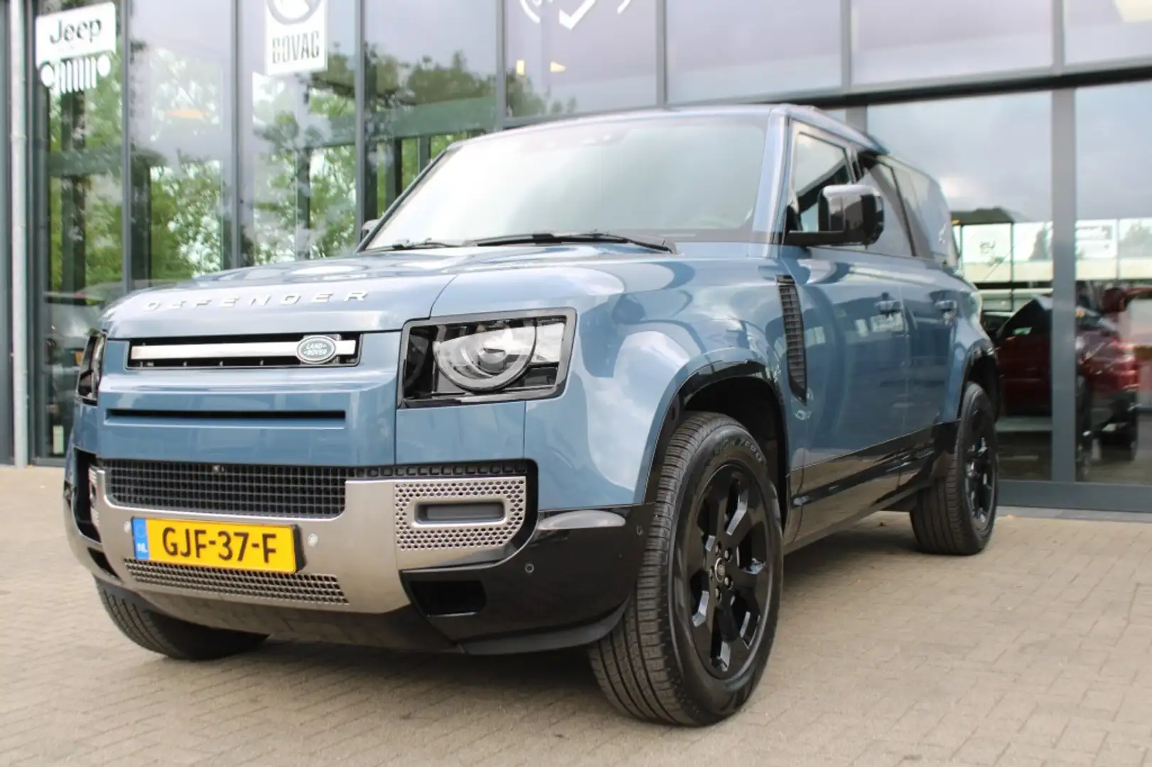Land Rover Defender 2.0 P400E 110X SE / Pano dak / Elektr Trekhaak / M Blauw - 2