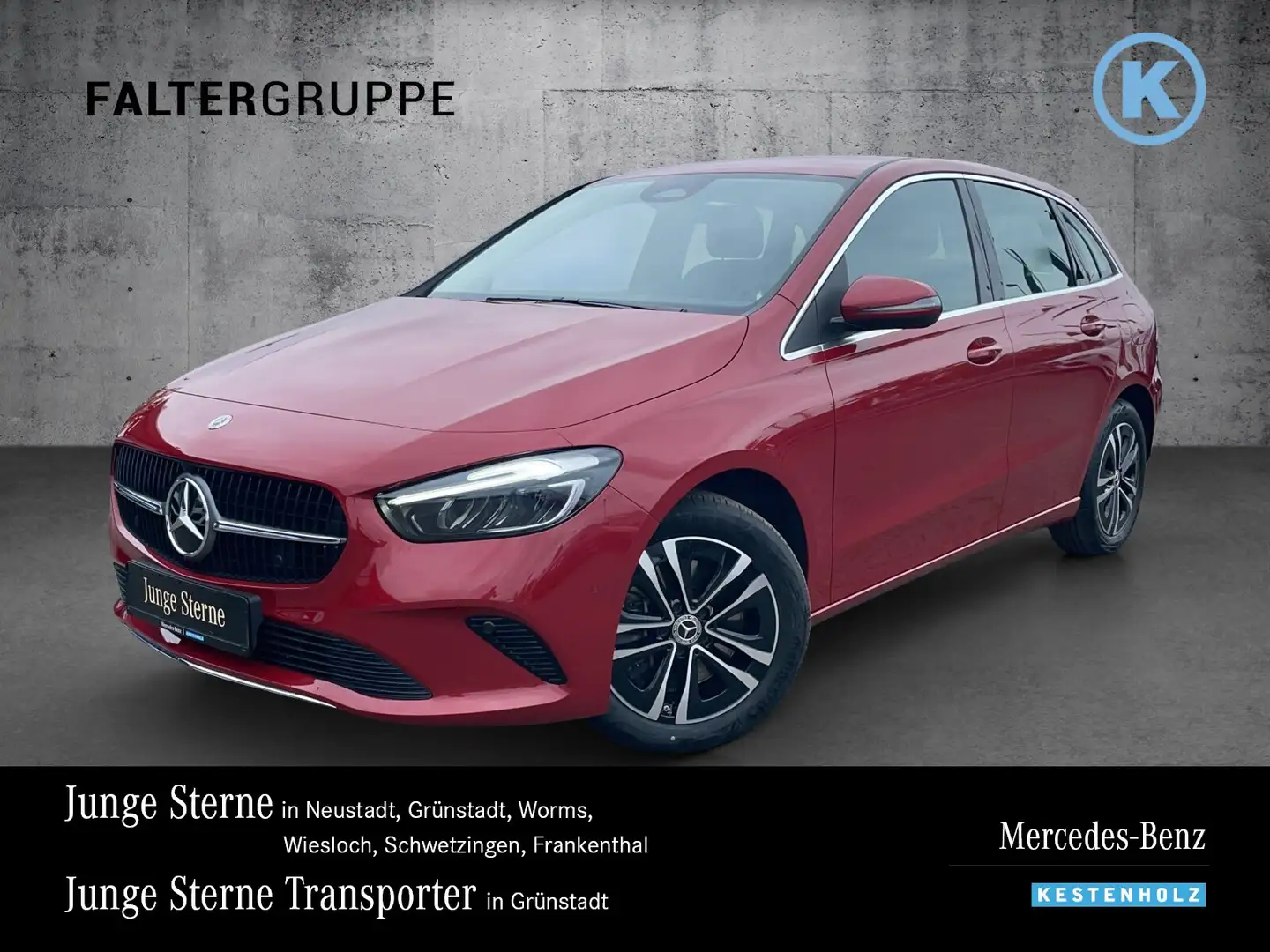Mercedes-Benz B 250 B 250 e PROGRESSIVE+KAM+EASYP+LEHZ+LED+11KW+DIGI Roşu - 1