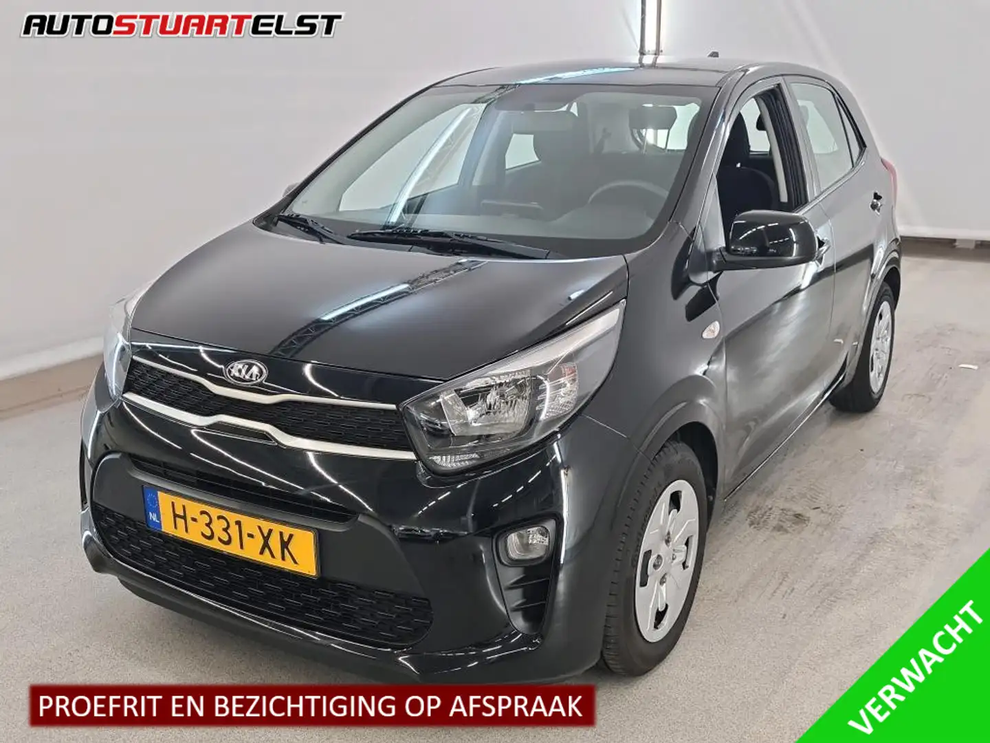Kia Picanto 1.0 MPi ComfortPlusLine Airco | Carplay | Camera | Zwart - 1