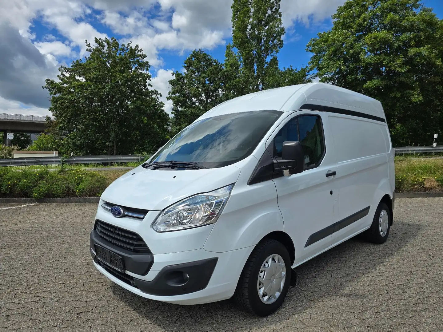 Ford Transit Custom Kasten Hoch 290 L1 Trend+AHK+ Weiß - 1