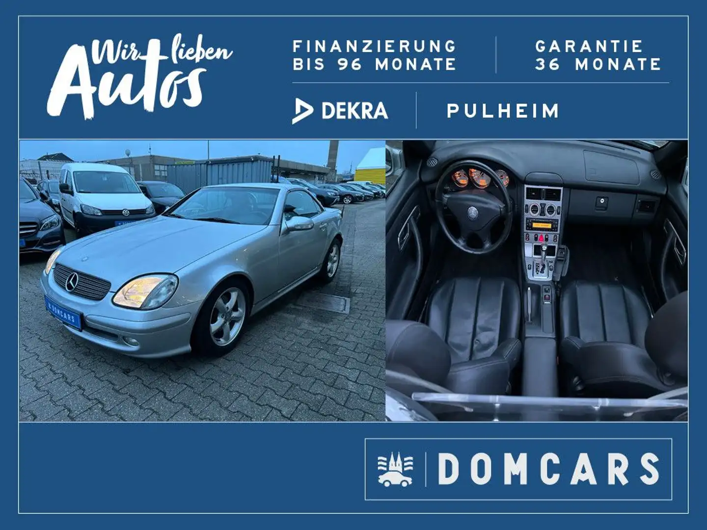 Mercedes-Benz SLK 200 Kompressor /Special Edition/LEDER/I.HAND Silber - 1