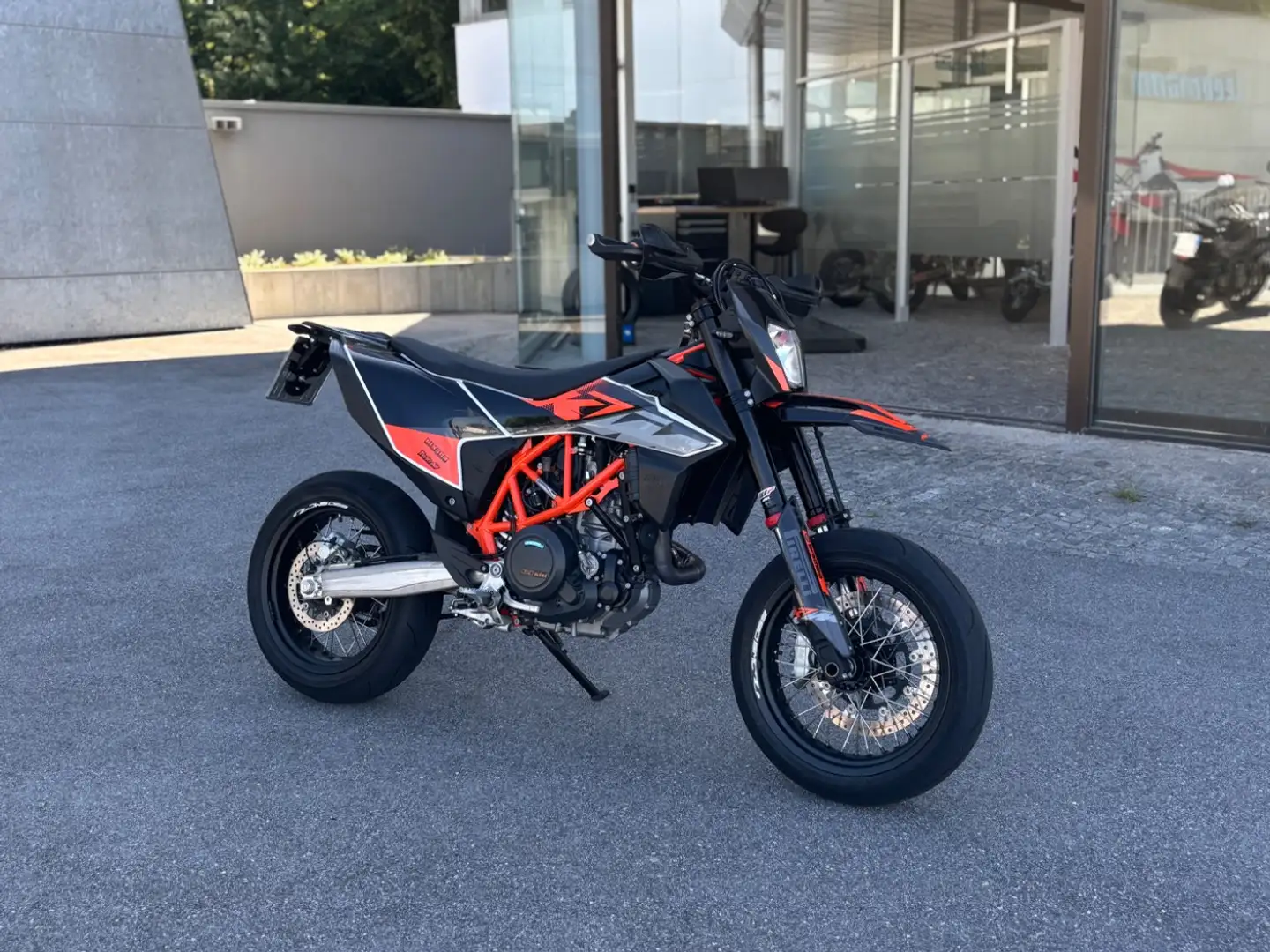 KTM 690 SMC -R 2021 Leovince Komplettanlage Gris - 2
