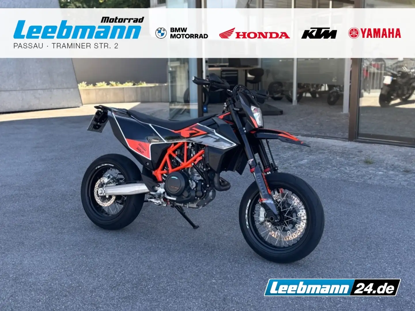 KTM 690 SMC -R 2021 Leovince Komplettanlage Gris - 1