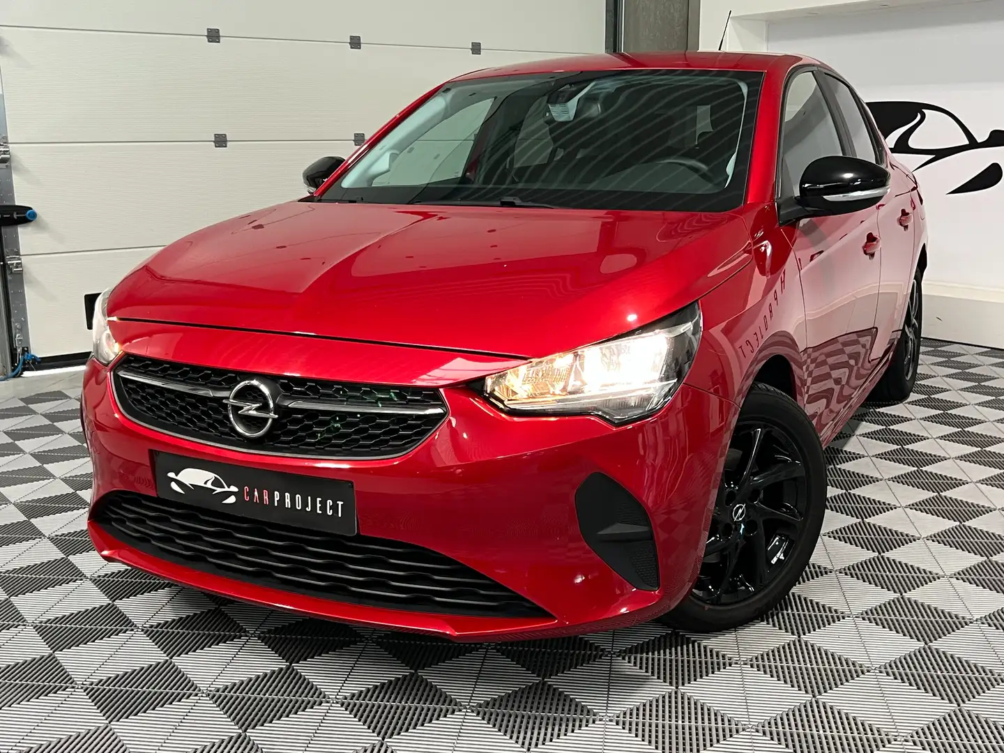 Opel Corsa Corsa 1.2 Turbo GS Line/GPS/CLIM/CARPLAY/CAM/ Rouge - 1