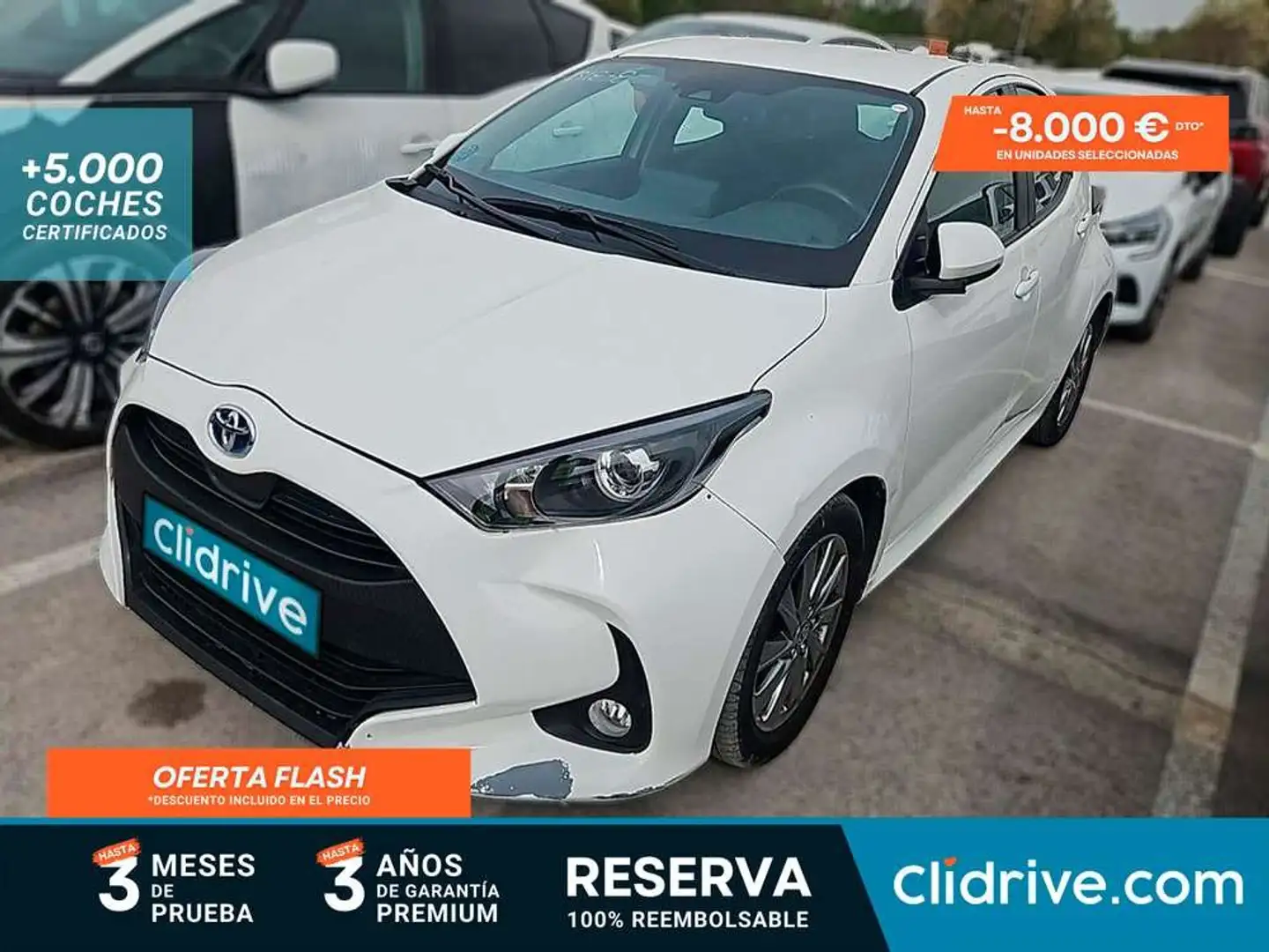 Toyota Yaris 120H 1.5 Active Tech Blanco - 1