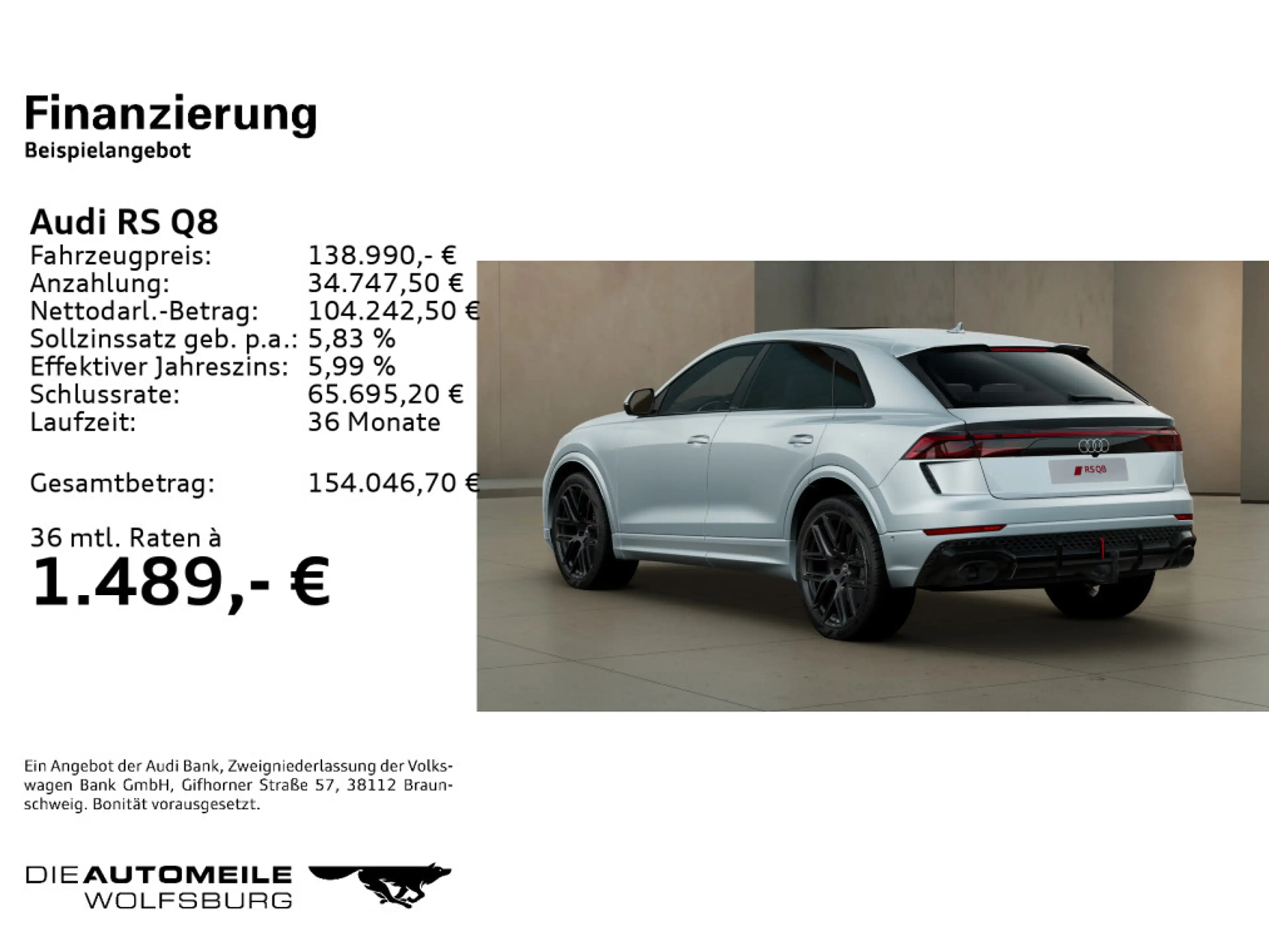 Audi RS Q8 performance 4.0 TFSI quattro — photo 2