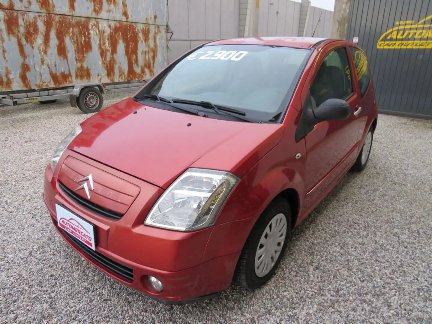 Citroen C2 1.1 Exclusive Rosso - 1