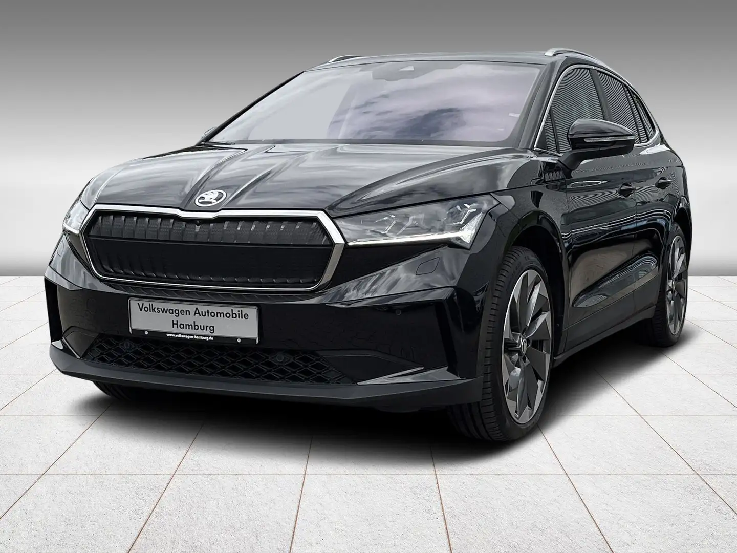 Skoda Enyaq iV 80 ecoSuite AHK/PANO/KAMERA/LEDER/HUD Schwarz - 2