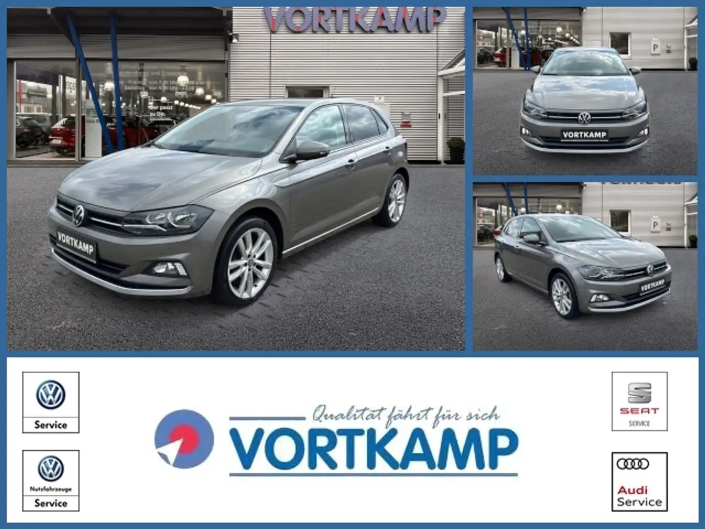 Volkswagen Polo VI Highline Climatronic/ACC/PDC Grau - 1
