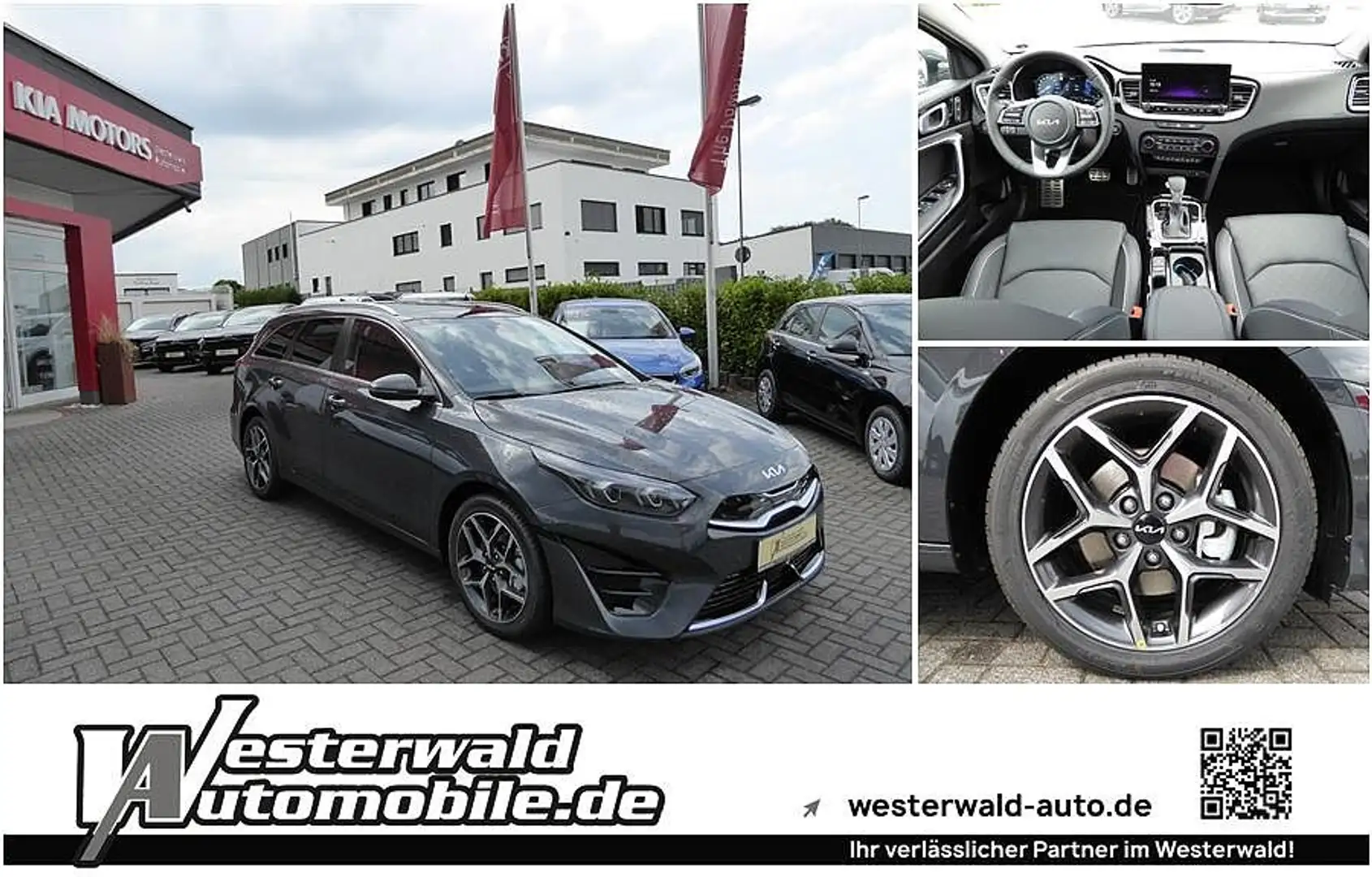 Kia Ceed SW 1.6 GDI DCT Plug-in-Hybrid PHEV Platinum P Gris - 1