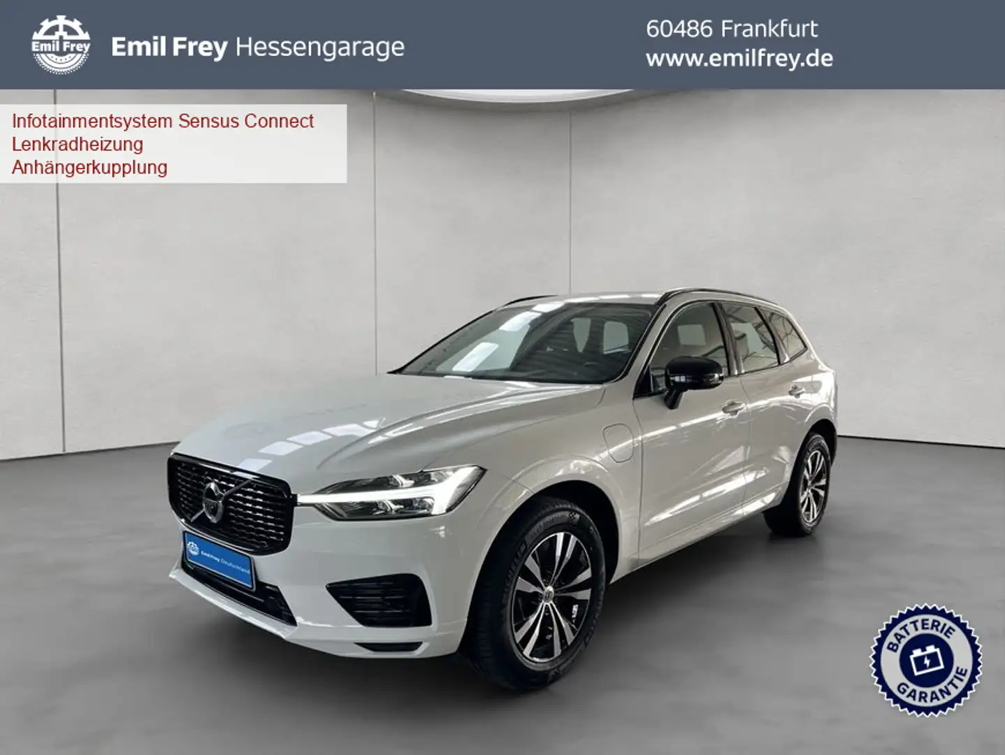 Volvo XC60 XC60 T6 AWD Recharge R-Design Glasd PilotAssist BL Weiß - 1