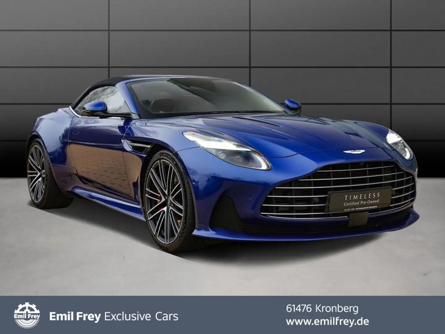 Aston Martin DB12 Volante Blau - 1