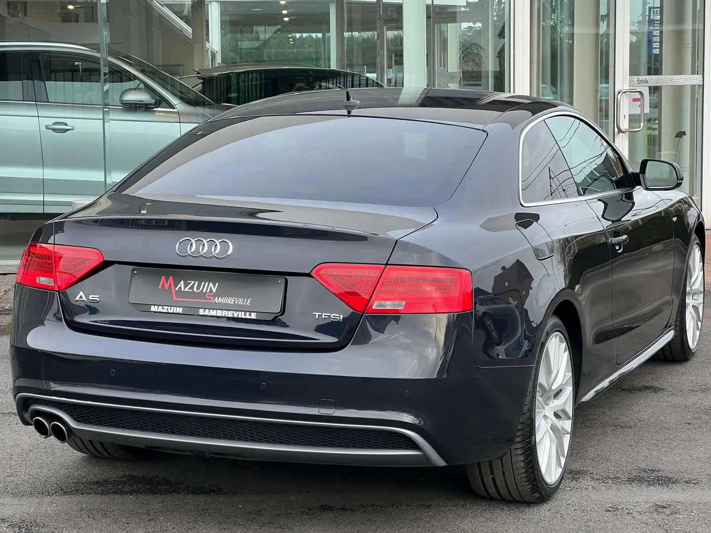 Audi A5 Coupé 1.8 TFSI * S-Line * Cuir * Jantes 19\u0027\u Bleu - 2