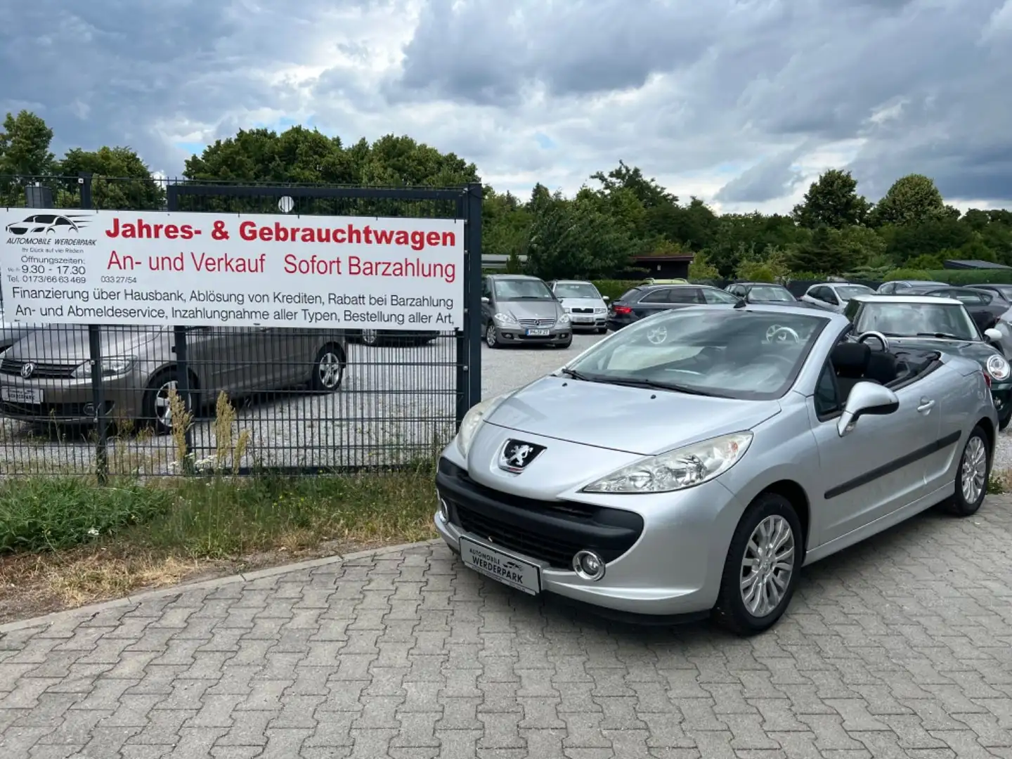 Peugeot 207 CC Cabrio-Coupe Filou Export oder Gewerbe Gri - 1