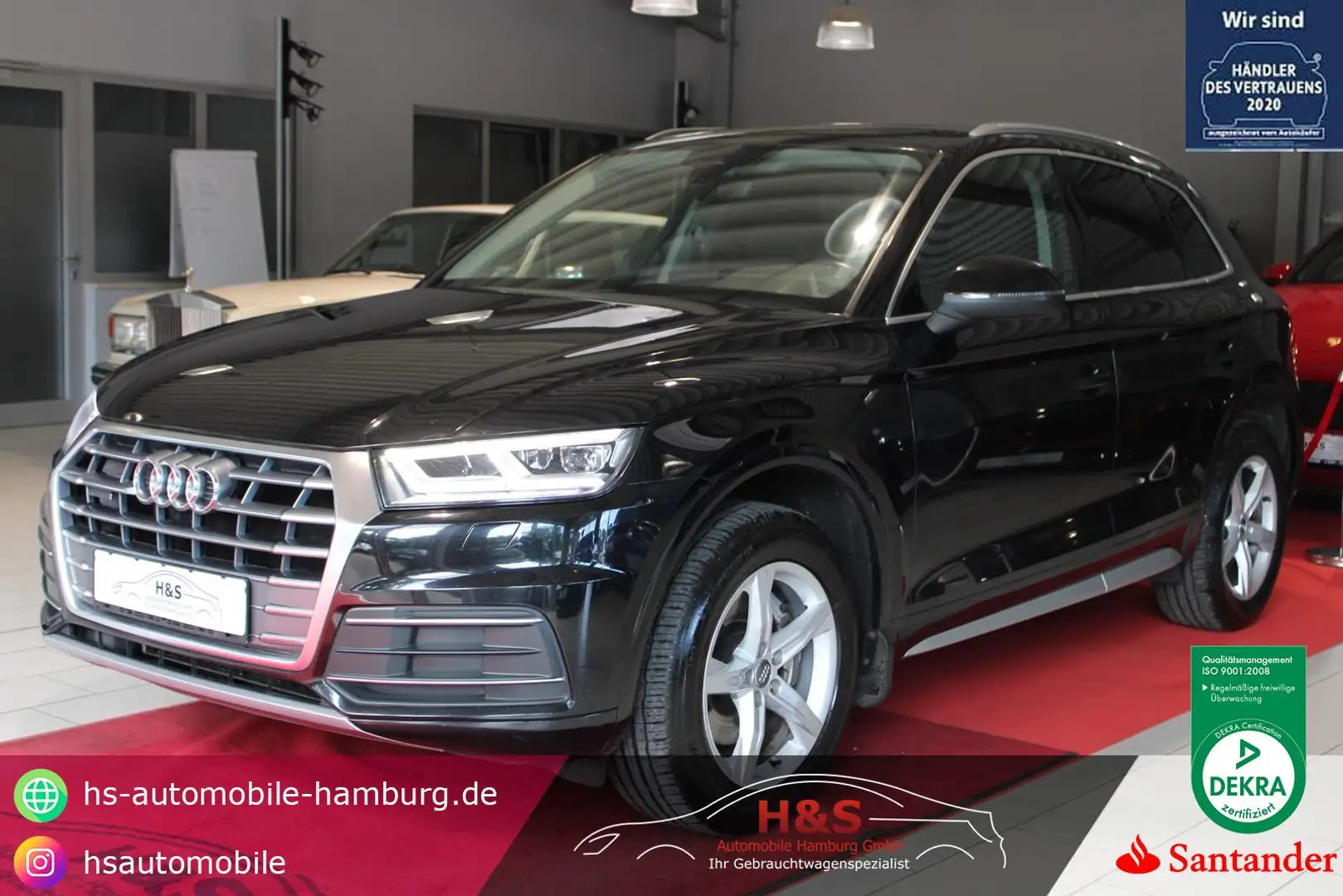 Audi Q5 40 TDI quattro sport LED*Standheizung Schwarz - 1