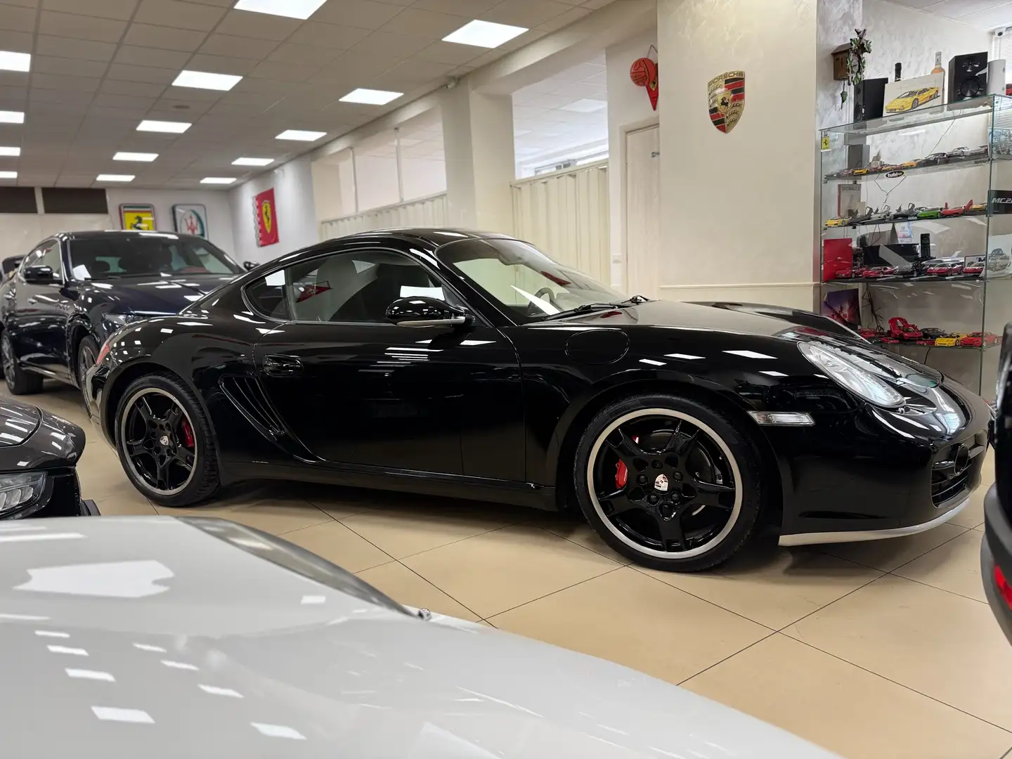 Porsche Cayman Sport chrono 3.4 S MANUALE 295 CV PERMUTE AUTO MOT Nero - 2