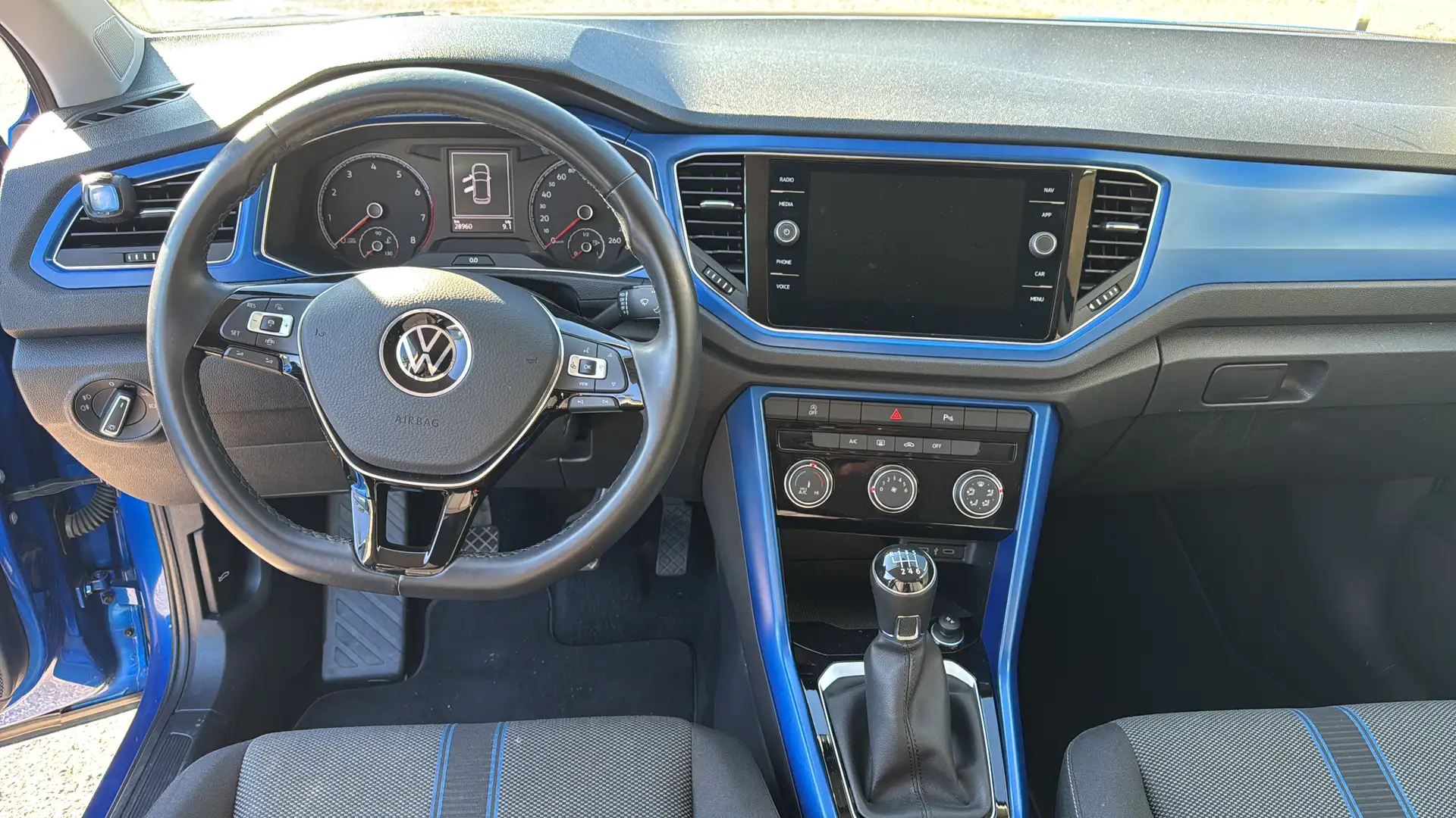 Volkswagen T-Roc 1.0 tsi Style 110cv '' AZIENDALE ITALIANA '' Bleu - 2