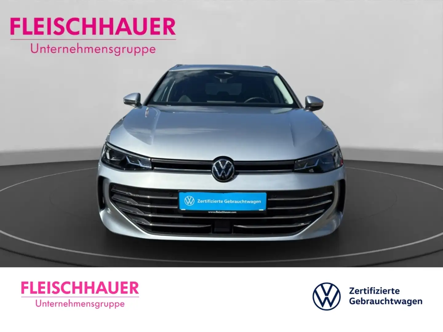 Volkswagen Passat Variant 1.5 eTSI LED+AHK+ACC+NAVI+RFK+CARPLAY+SZH+ Silber - 2