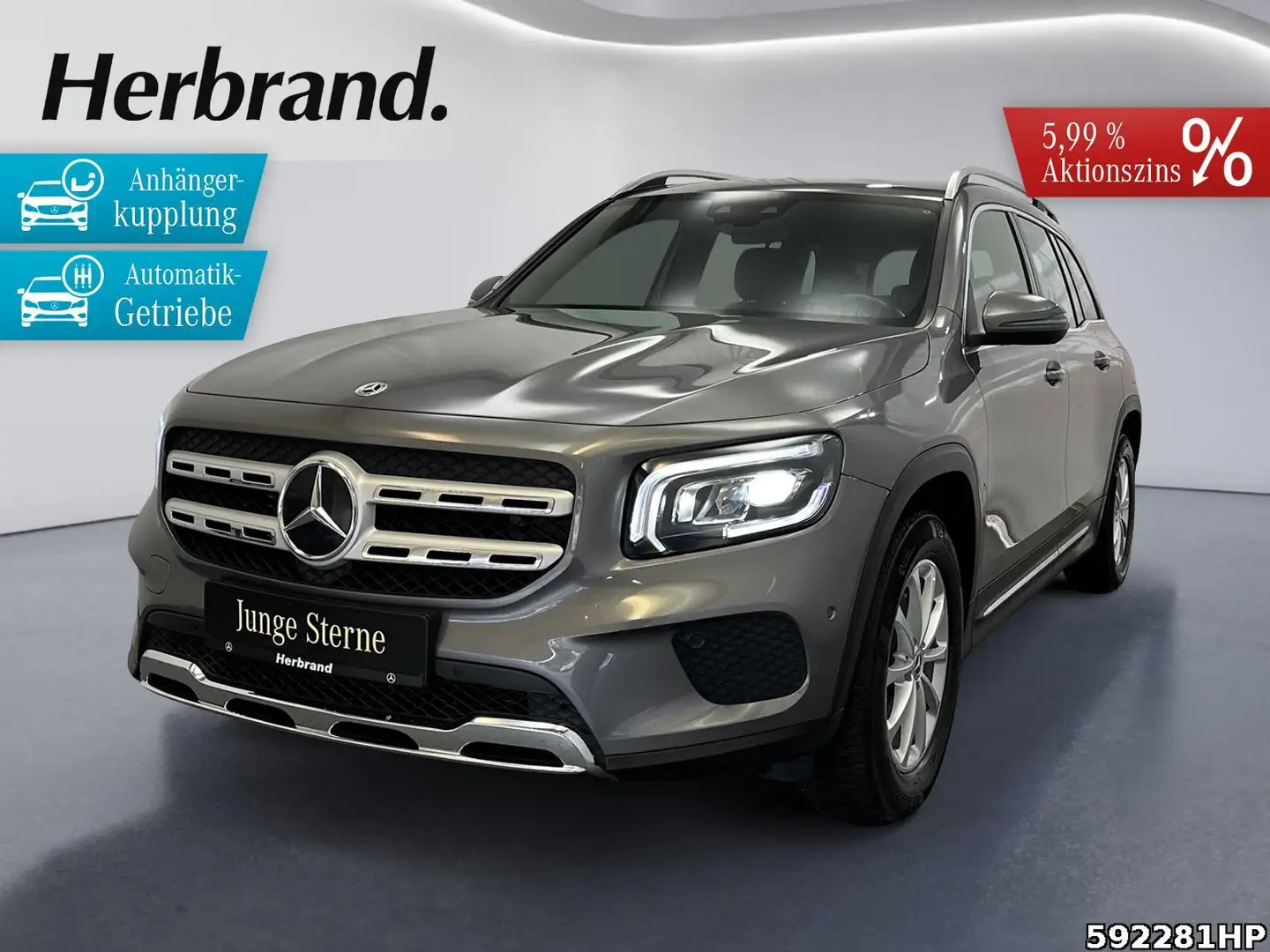Mercedes-Benz GLB 180 Progressive CarPlay AHK AmbienteBeleucht Grau - 1