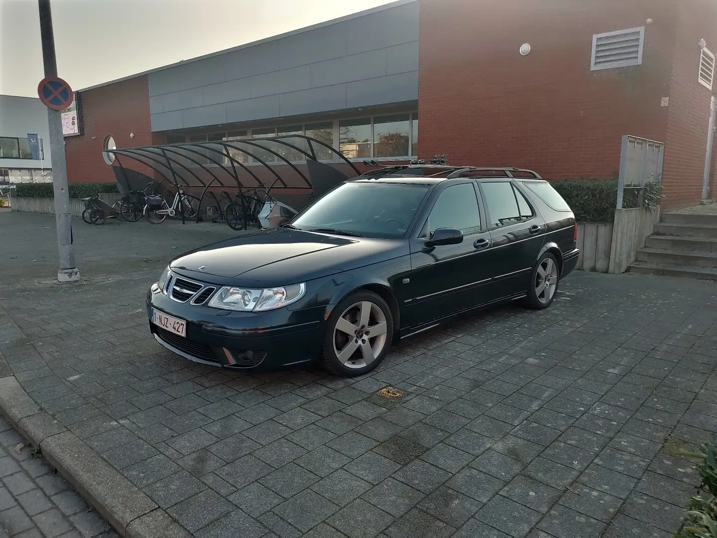 Saab 9-5 Kombi 2.3 Turbo Aero Bleu - 1