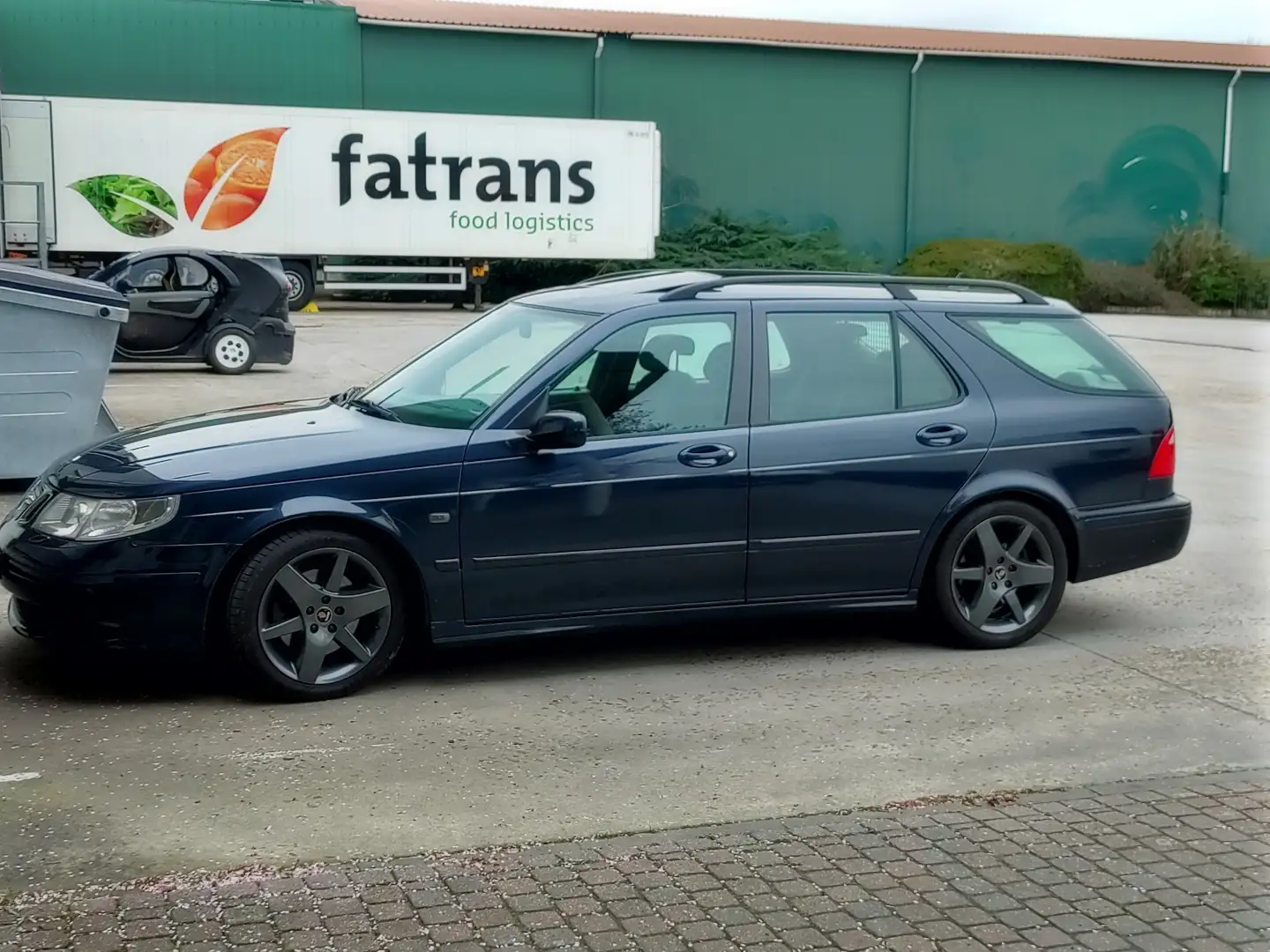 Saab 9-5 Kombi 2.3 Turbo Aero Bleu - 2