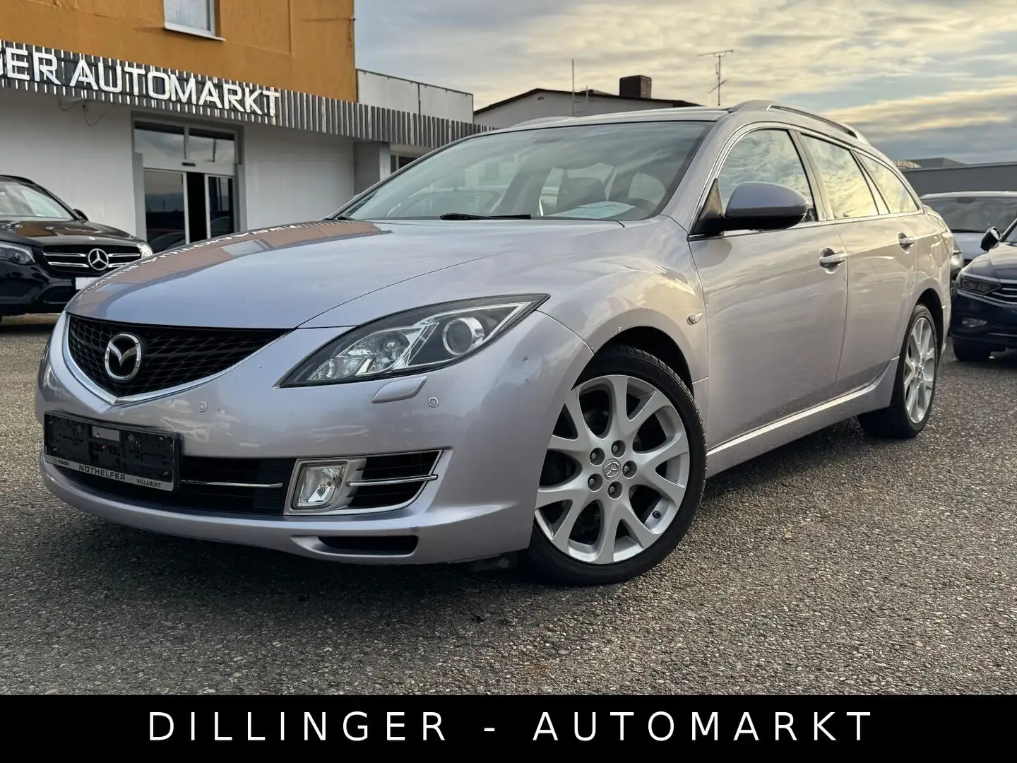 Mazda 6 Komb 2.0 CRDT TOP Leder Xen Schiebedach BOSE Violett - 1
