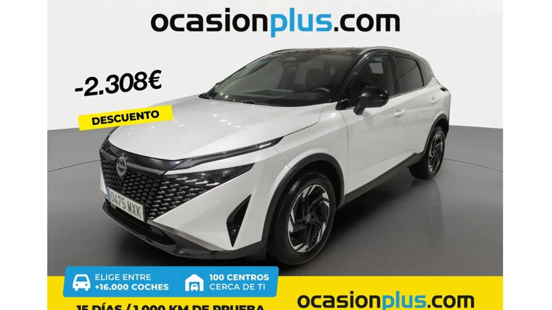 Nissan Qashqai 1.3 DIG-T mHEV 12V N-Connecta 4x2 103kW Blanc - 1