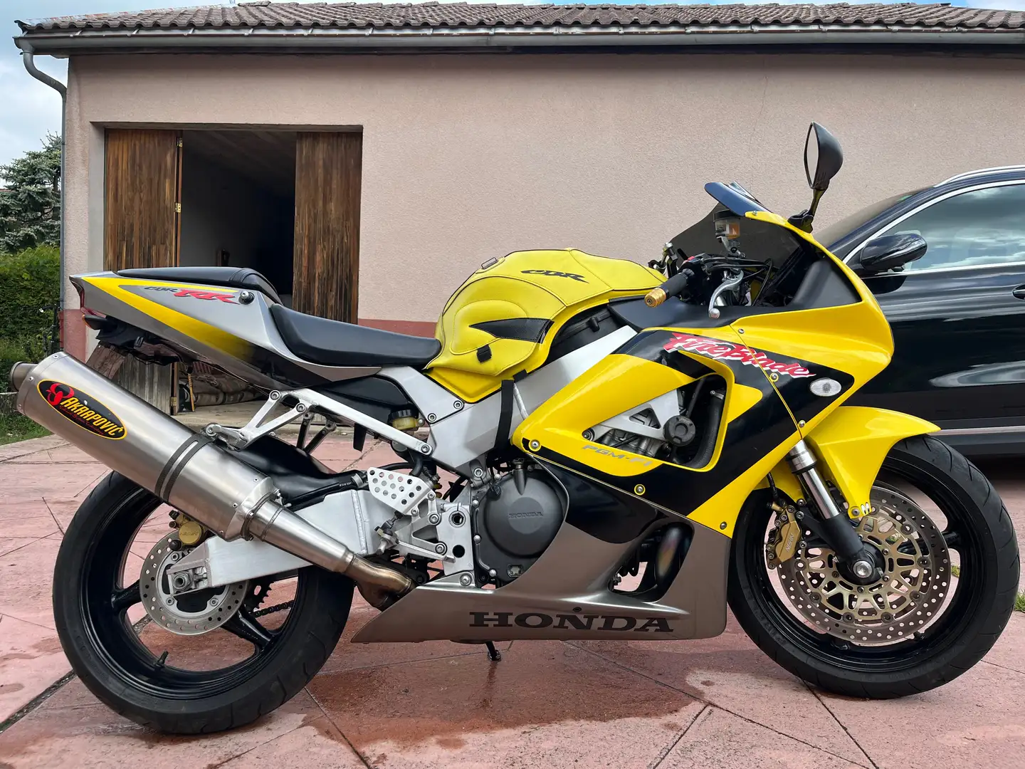 Honda CBR 900 929 CBR R 2001 Jaune - 1
