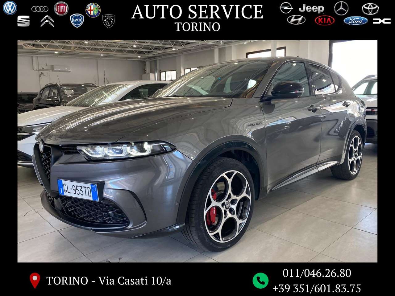 Alfa Romeo Tonale Tonale 1.5 hybrid Veloce 160cv tct7 uff. italia