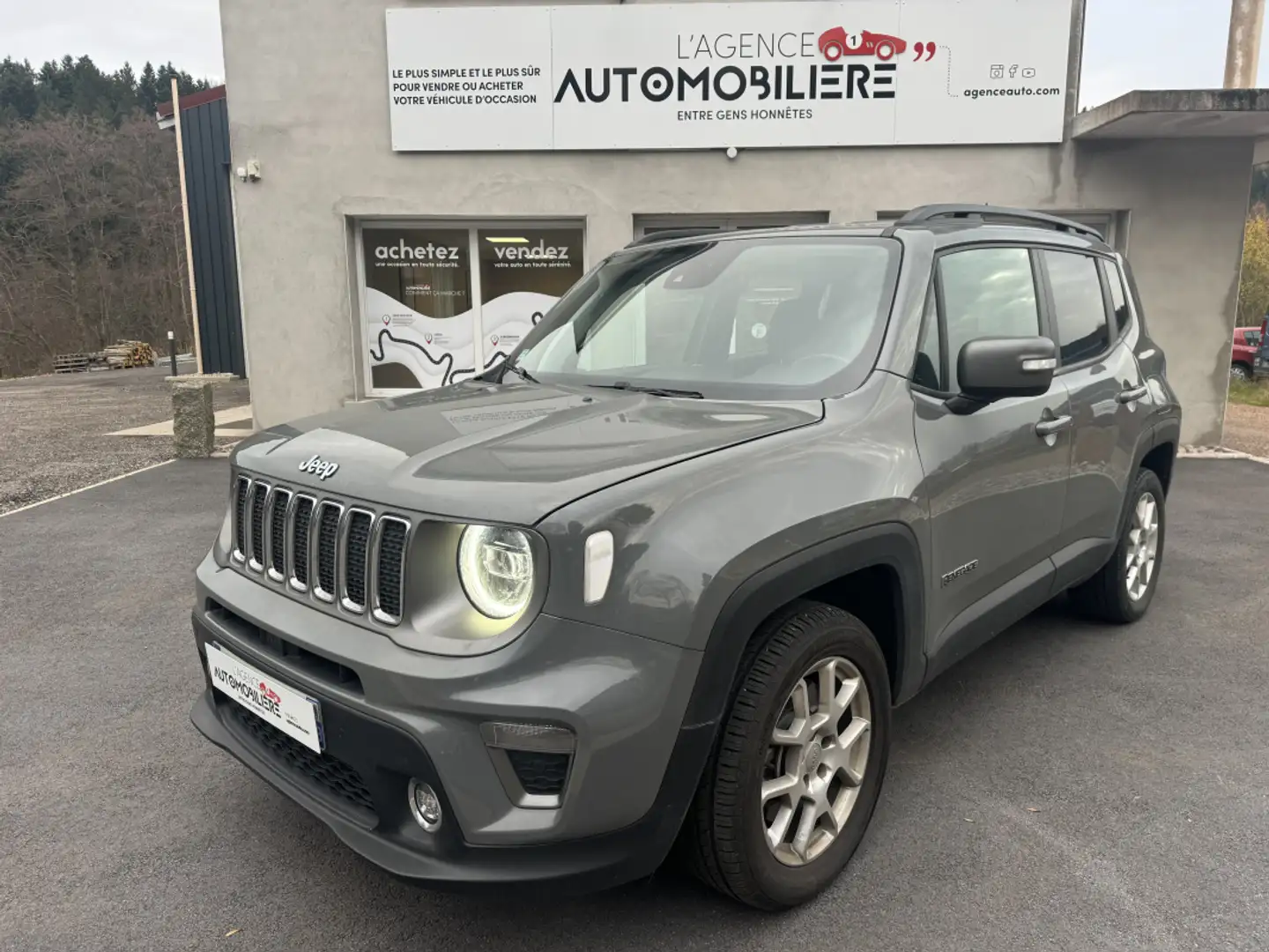 Jeep Renegade 1.3 TURBO PH 2 T4 190 PHEV 4XE EAWD LIMITED GARANT Gris - 1