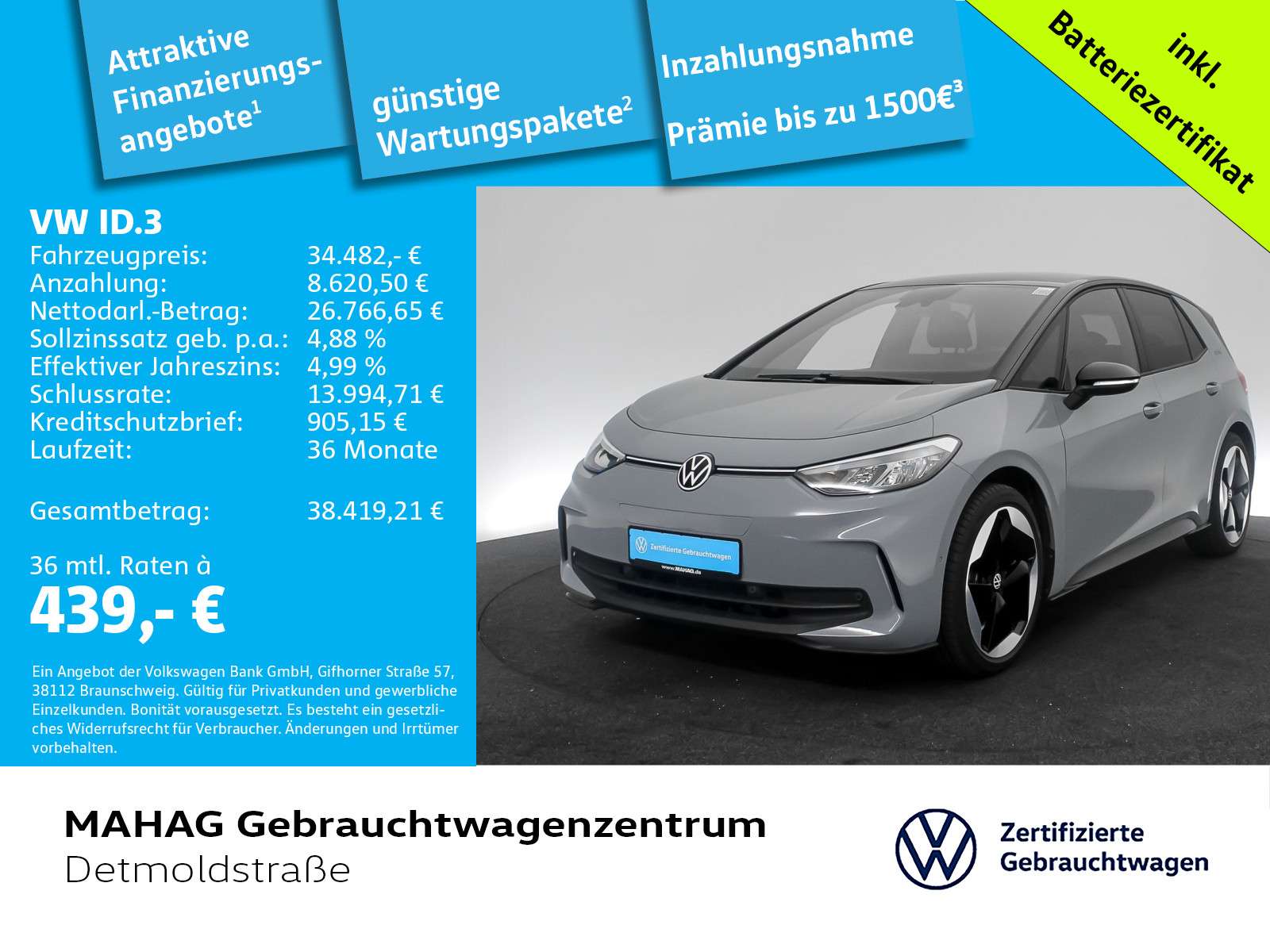 2024 Volkswagen ID3